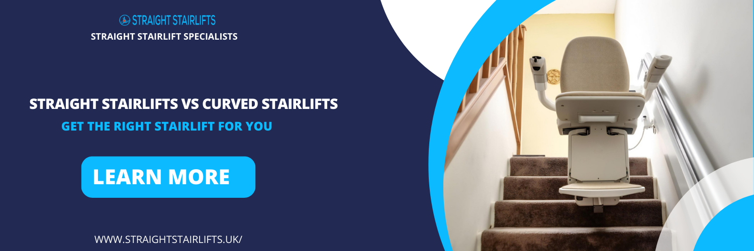 Straight Stairlifts vs Curved Stairlifts